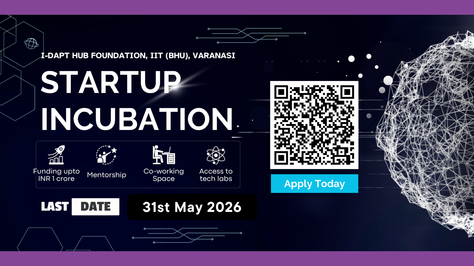 I-DAPT HUB FOUNDATION Startup Incubation Program